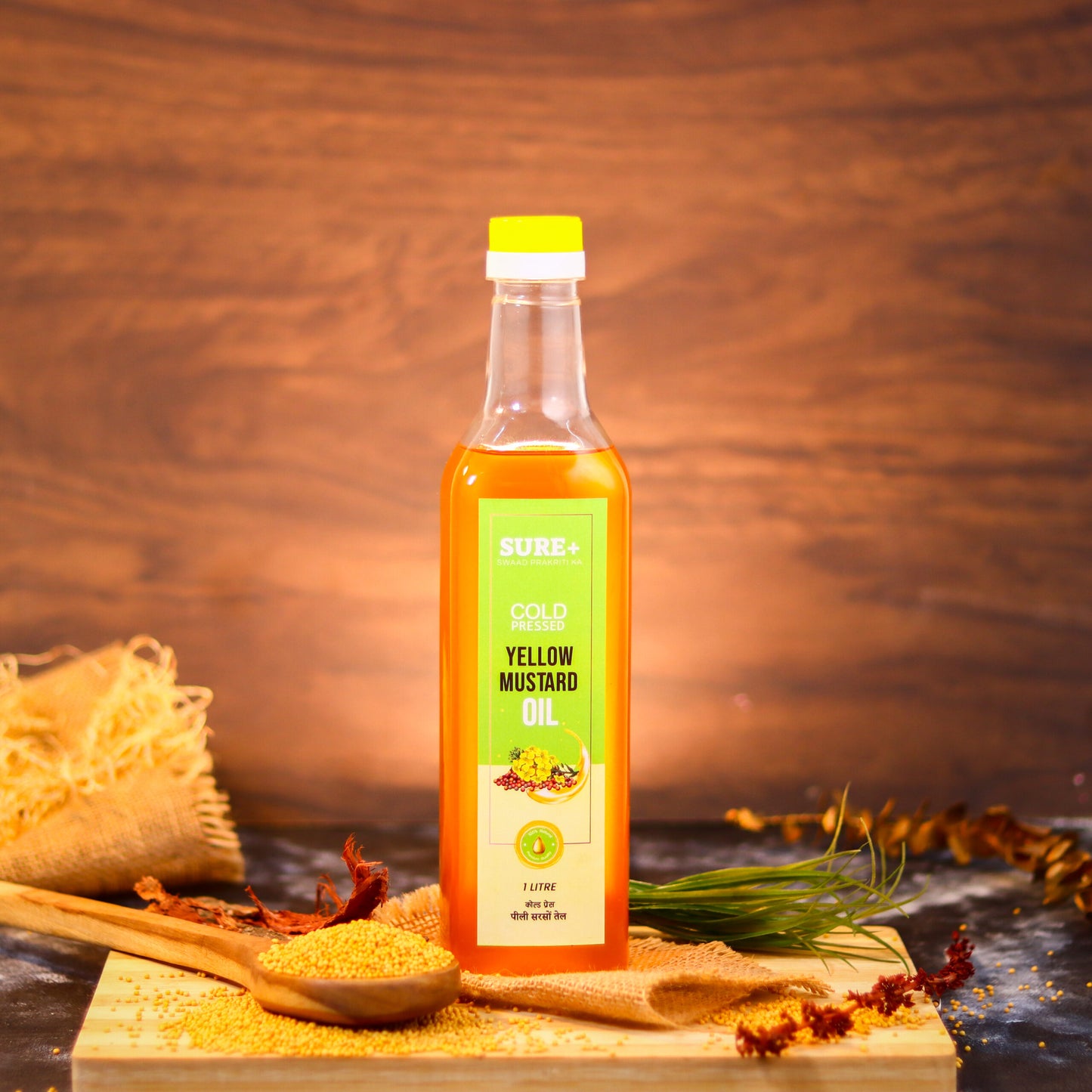 Cold Pressed Yellow Mustard Oil