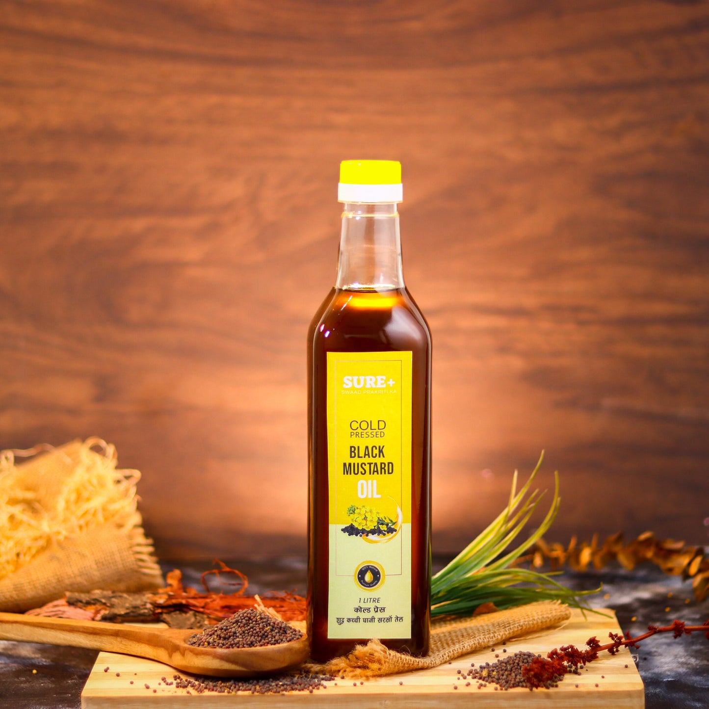 Cold Pressed Black Mustard Oil