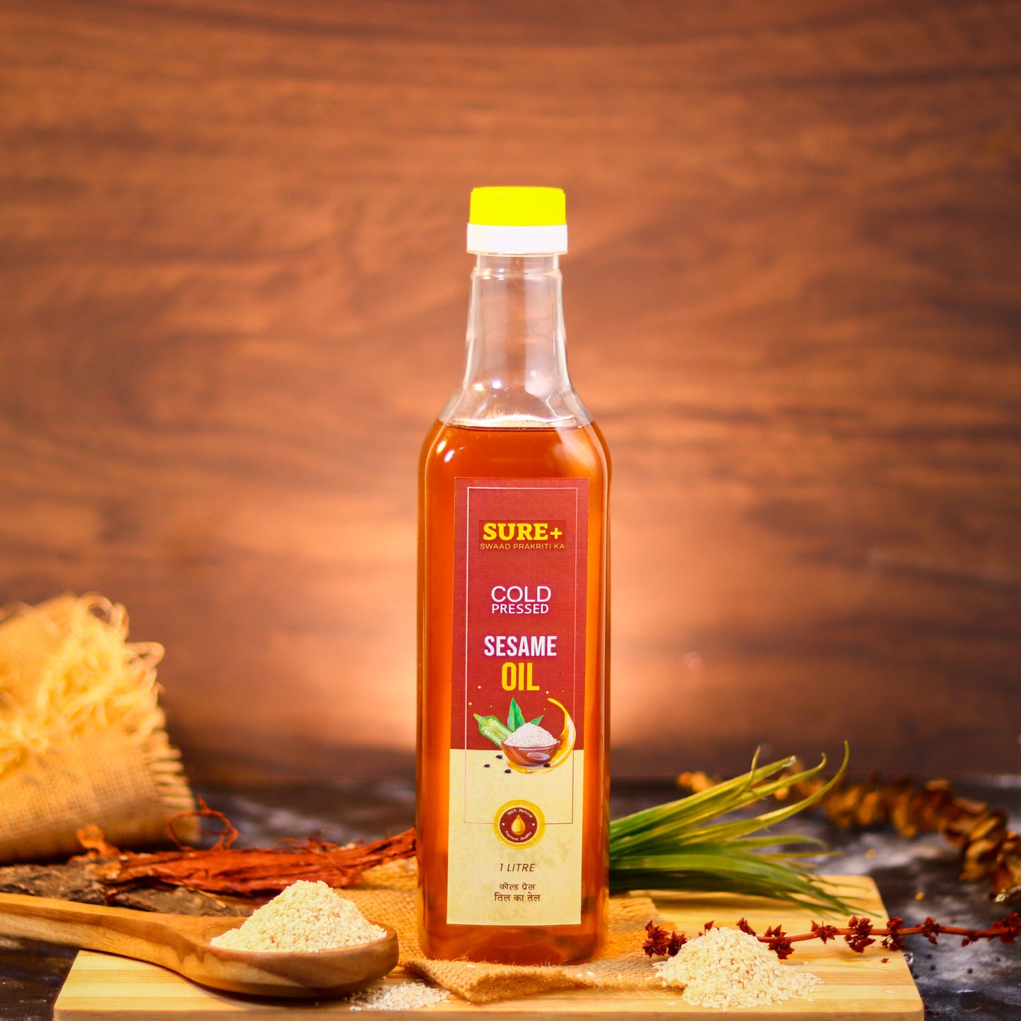 Cold Pressed Sesame Oil