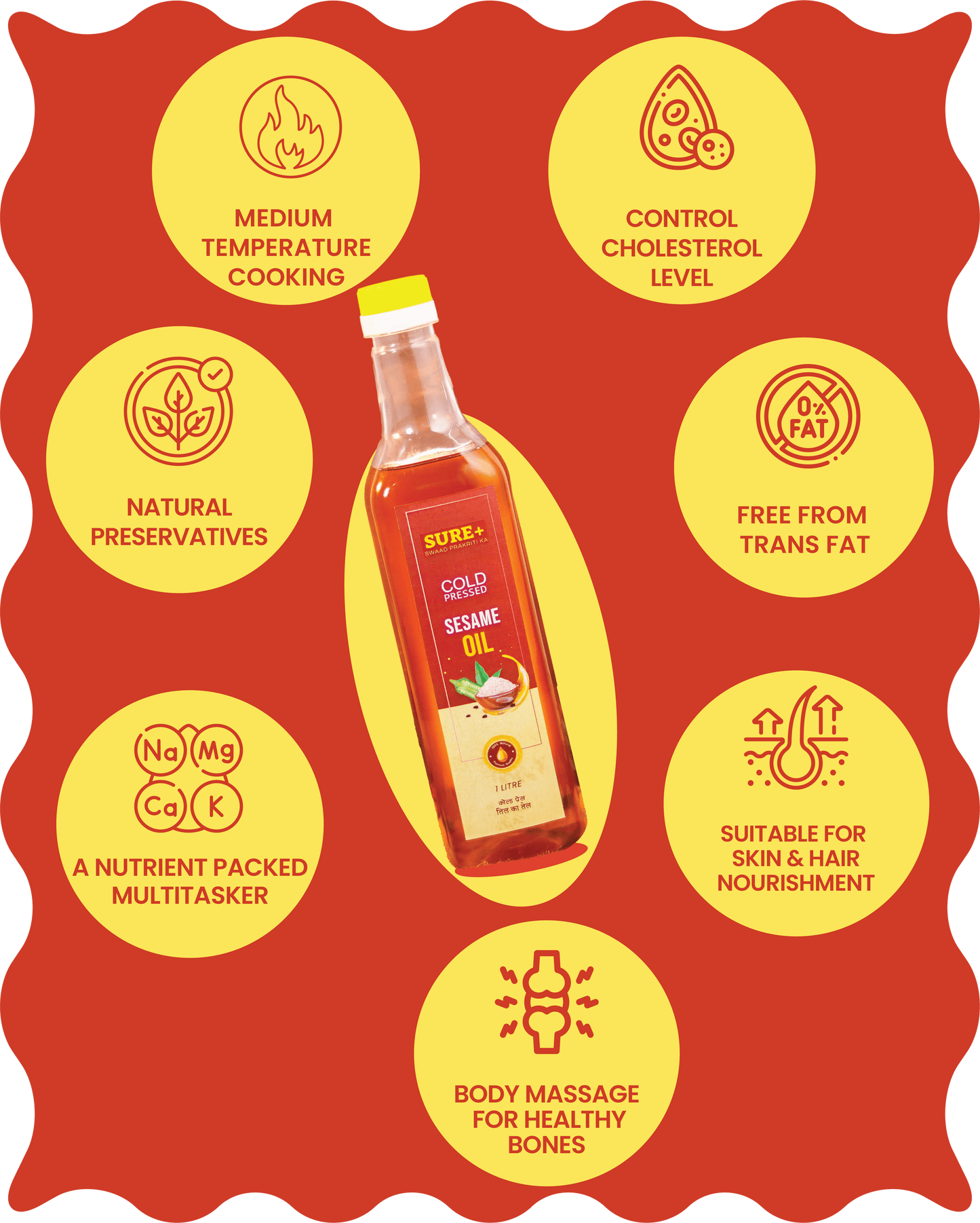 Cold Pressed Sesame Oil
